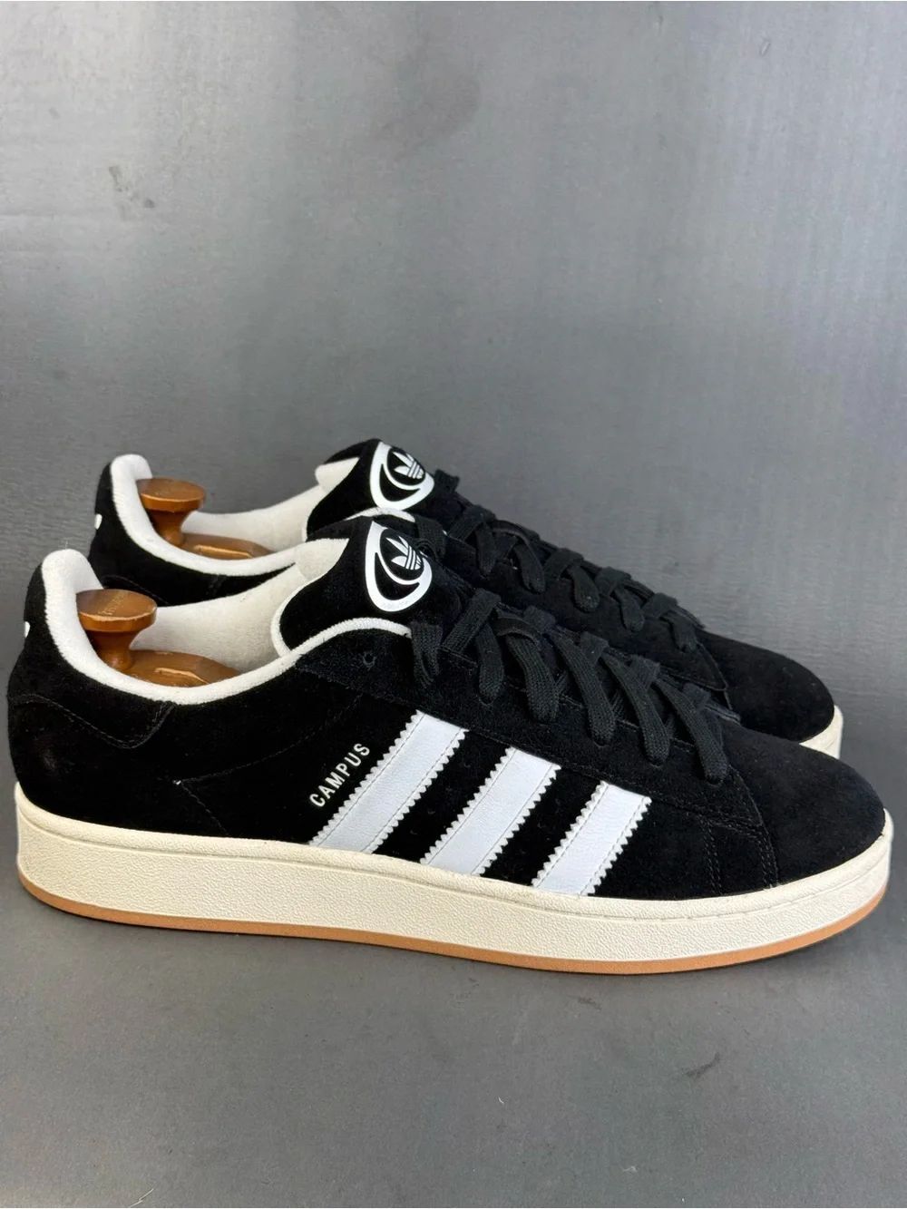 Adidas Campus 00s Core Black White athletic sneaker shoes men’s size 12